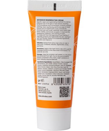 Licotriz Olivolea | Healing and Regenerating Skin Cream | Scars Laser Skin Injuries Burns Dermatitis and Cuts | Paraben Free | 40ml. - Buy Online on GoSupps.com