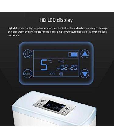 Mini Drug Refrigerator Insulin Cooler Case Diabetes Fridge Bag Smart Temperature Control 2-8 C Freezers Travel Home - Buy Online on GoSupps.com
