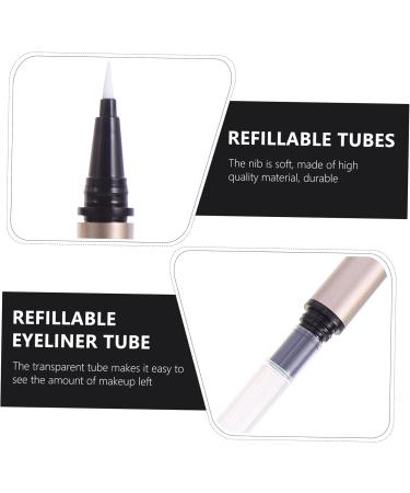 FOMIYES 5pcs Eyeliner Empty Gold Liquid Eyeliner Glitter Eyeliner Liquid White Eyeliner Empty Eyeliner Tube 1ml Empty Eyeliner Tubes Bulk Empty Eye Liner Tube - Buy Online on GoSupps.com