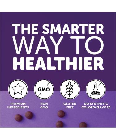 SmartyPants Kids Probiotic Gummies - Immune Support & Digestive Comfort, Grape Flavor, 60 Count - Buy Online on GoSupps.com
