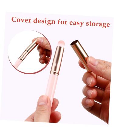 Didiseaon 6 Pcs Lip & Concealer Brush Set - Makeup Applicators for Foundation Eyebrows & Lips | High-Quality Artificial Fiber - Buy Online on GoSupps.com