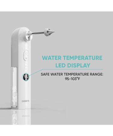 Water Powered Ear Cleaner | Safe & Effective Ear Wax Removal Tool | Electric Triple Jet Stream Ear Irrigation Kit with 4 Pressure Settings - Buy Online on GoSupps.com