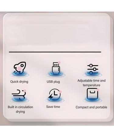 Makeup Brush Dryer - Dry 12 Brushes at Once | Smart Timing for Salon & Home Use - 5 Gears 4-10 Hour Settings - Buy Online on GoSupps.com