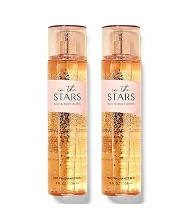 Bath and Body Works In the Stars Fine Fragrance Body Mist Gift Set - Value Pack Lot of 2 (In the Stars)