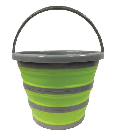 Centurion 1402 Deluxe Collapsible Bucket (Green, 2.65 Gal/10L)