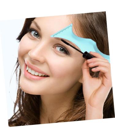 Beavorty 2pcs Silicone Beauty Ruler Makeup Samples Eye Liner Stencils for Eyes Eyelash Silicone Board - Buy Online on GoSupps.com