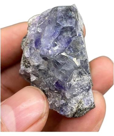 Natural Crystal Rough Natural Polyhedral Tanzanite Blue Purple Fluorite Cluster Mineral specimens Gem Level Stones and Crystals (Size : 9) - Buy Online on GoSupps.com