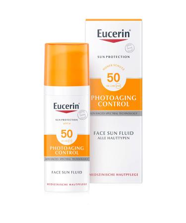 Eucerin Photoaging Control Face Sun Fluid SPF 50 50 ml solution - Buy Online on GoSupps.com
