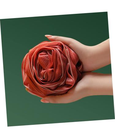Beavorty Rose Body Scrub Set for Women - 3pcs Flower Bath Scrubs, Loofah Sponge, Exfoliating Balls - Buy Online on GoSupps.com
