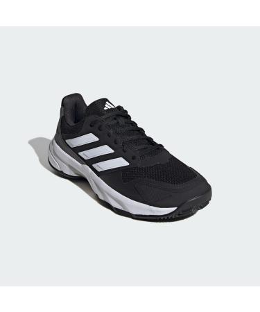 Buy Adidas Men's Courtjam Control Sneakers - 40 2/3 EU - Core Black/Cloud White/Grey Four | International Shipping Available - Buy Online on GoSupps.com