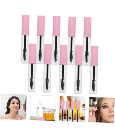Healvian 45 Pcs Mascara Empty Tube Lash Wand False Lash Mascara Empty Eyelash Bottle oil Plastic Pink - Buy Online on GoSupps.com