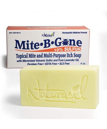 Mite-B-Gone 10% Sulfur Cream & Itch Soap Bundle - Insect Bite & Acne Relief - Buy Online on GoSupps.com