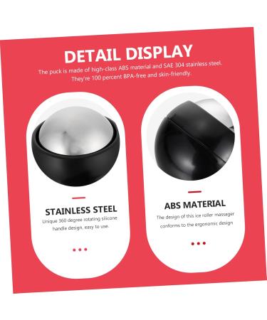 Buy Tovinanna 2nd Hand Massage Ball - Trigger Point Face & Shoulder Roller - Cold Fitness Tool for Deep Tissue Relief - Buy Online on GoSupps.com