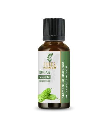 Bitter Gourd - (Momordica Charantia)- Carrier Oil 100% Pure Natural Undiluted Uncut Therapeutic Grade Oil 33.81 Fl.Oz 33.8 Fl Oz (Pack of 1)