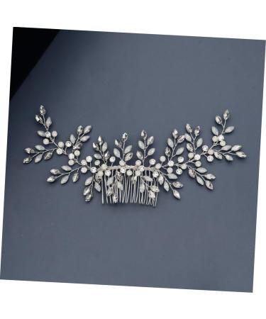 FRCOLOR Bridal Hair Comb Crystal Hair Comb Wedding Hair Comb Bridal Hair Accessory Bridal Headdress Hair Comb for Bride - Buy Online on GoSupps.com