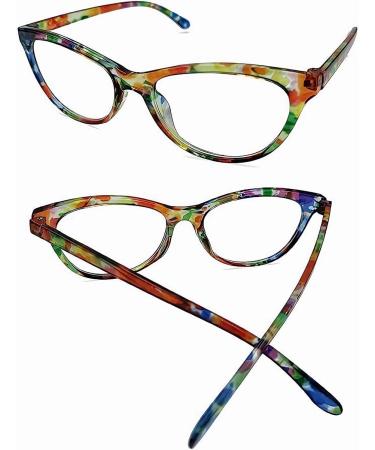 5 Pack Ladies Reading Glasses - Blue Light Blocking Eyewear with Spring Hinge & Fashion Patterns | Multicolor 2.5x Reading Glasses for Women - Buy Online on GoSupps.com