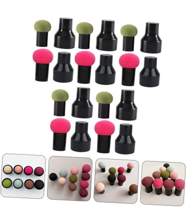 POPETPOP Simple Puff 30 Sets Mushroom Head Puff Girl Hydrophilic Polyurethane Makeup Powder Girl Makeup Pad - Buy Online on GoSupps.com