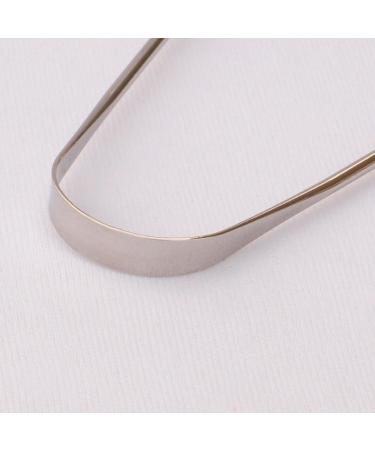 WonderDent Tongue Cleaner | High-Quality Stainless Steel Tongue Scraper for Fresh Breath | International Shipping - Buy Online on GoSupps.com