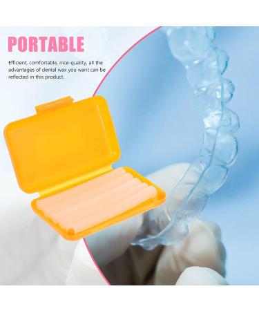 Healvian Dental Wax 6pcs Orthodontic Teeth Care Waxes - Mixed Color Wax for Brace Wearers - Buy Online on GoSupps.com