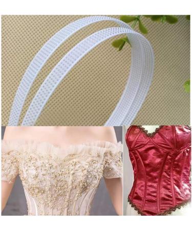 25 Yards White 6mm Polyester Sew-Through Boning for Corsets, Nursing Caps, Bridal Gowns - Buy Online on GoSupps.com