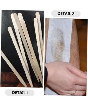 Ipetboom Bandes De Cire Jetables Pour pilation Corps Et Visage 100 Grandes 100 B tonnets Plats 88 Mm En Tissu Non Tiss Pour pilation Rapide Domicile Femme - Buy Online on GoSupps.com