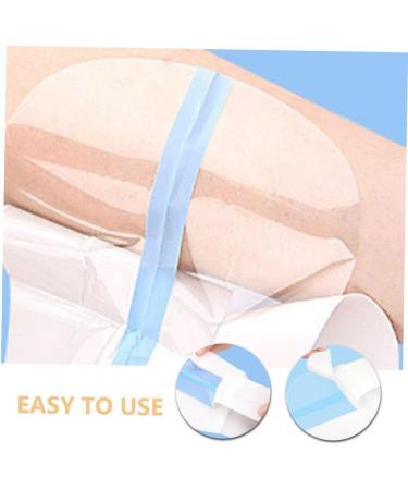 Outanaya 4pcs Swimming Stickers Water Proof Stickers Women Private Stickers Hot Bath Patches White Pu - Buy Online on GoSupps.com