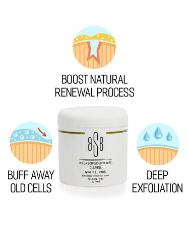 Buy Culmine Extra Strength Facial Cleanser Peel Pads - Exfoliate & Brighten Skin with Salicylic & Glycolic Acid | International Shipping - Buy Online on GoSupps.com