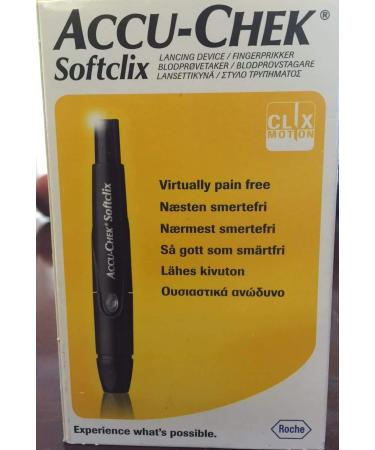 Accu-Chek Softclix Lancing Device with 25 Lancets - Buy Online on GoSupps.com
