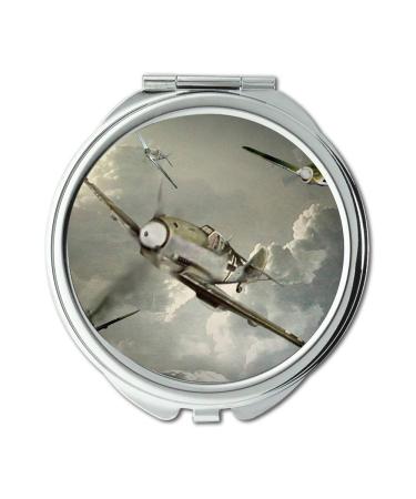 YENDOSTEEN World war aircraft Mirror Travel Mirror fighter drones pocket mirror portable mirror