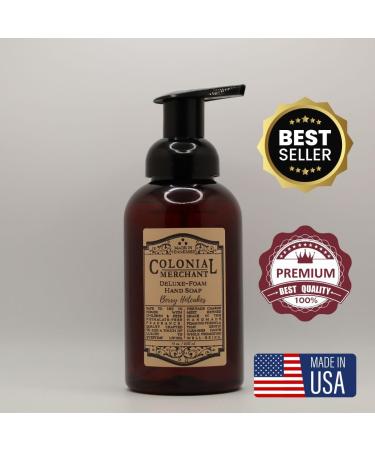 Colonial Merchant Foaming Hand Soap | Berry Hotcakes Scent Mixed Berries Vanilla Creme & Maple | Moisturizing Fall Hand Wash | Eco-Friendly Bottle | Made in USA | Kitchen Bathroom Gifting | 12oz - Buy Online on GoSupps.com