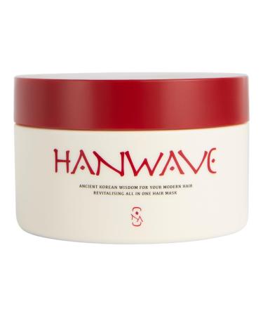 Hanwave Revitalizing hair mask hair mask with 14+ plant extracts repair against breakage and split ends intensive care for shiny and healthy hair 180 ml