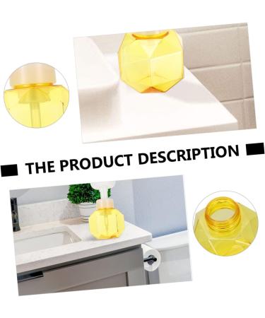 4 Pcs Flower Sparkling Bottle Foaming Hand Soap Soap Bottle Dispenser Head Washer Foam Bottle Travel Foam Bottle Flower Foam Soap Dispenser Foamer Device Cup Foaming Cup Gel/210 (Color : Yellow 2pcsx 9.7x9.7x16.3cmx2pcs Yellow 2pcsx2pcs - Buy Online on GoSupps.com