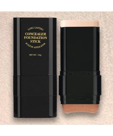  Wezalget Full Coverage Foundation Stick Foundation Stick 15G Dual-Head Skin Foundation Long-Lasting Face Concealer for Girls Face - Buy Online on GoSupps.com