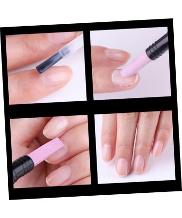 FRCOLOR Nail Extensions sanding files Grinding stick scrub stick file file buffer quartz Miss king manicure file for women stick scrub stick Cuticle Remover 12.9X1cm As Shown - Buy Online on GoSupps.com