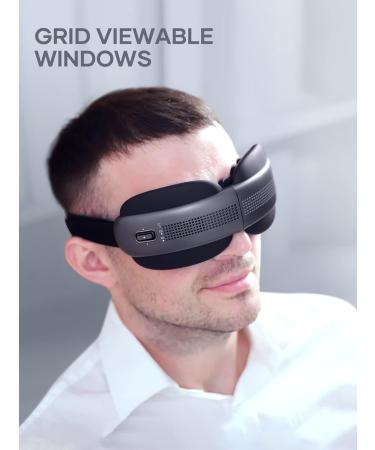 Premium Eye Massager - Foldable Warmth & Vibration Reduces Dark Circles Improves Sleep - Buy Online on GoSupps.com
