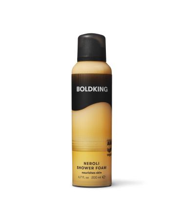 Boldking Shower Foam for Men - Neroli - 200ml - Men's Shower Gel - All Skin Types