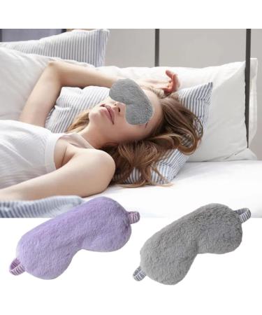 4 Pcs Plush Eye Masks - Comfortable Sleep Shades for Travel - Elastic Sleep Masks with Strap - Buy Online on GoSupps.com