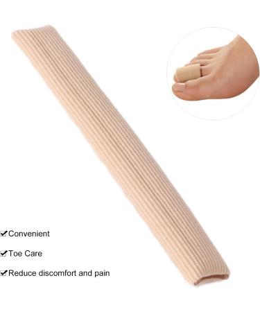 Toe Protection Sleeves - Cutable Silicone Cushion Pipes for Corn Relief & Back Pain - Buy Online on GoSupps.com