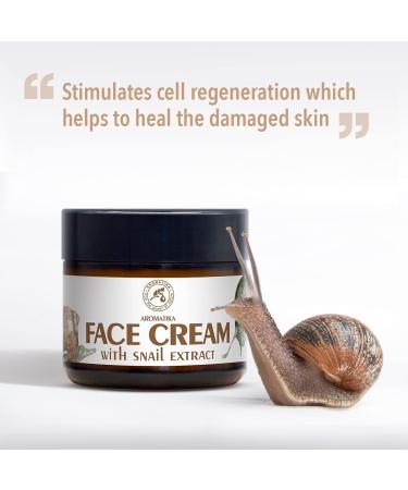Creme Escargot 75ml - Cr me Hydratante d'Escargot & Alo s - Ingr dients Naturelle Anti- ge Anti-rides et Anti-taches - Cr me Visage R g n ratrice & claircissant - Soin Visage et D collet  - Buy Online on GoSupps.com