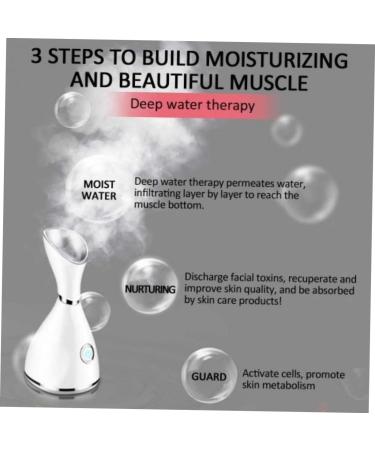 Hemoton 2pcs nano cleansing instrument steaming face instrument household steaming face instrument - Buy Online on GoSupps.com