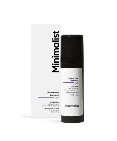 Mini.malist 2% Retinoid Anti Ageing Night Cream for Wrinkles & Fine Lines | With Retinol Derivative For Sensitive Skin
