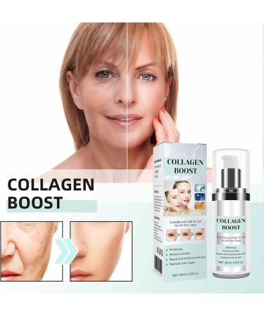 leryveo Collagen Face Cream - 1.05 FL.oz Collagen Boost Anti Aging Moisturizer - Anti-Aging Moisturizer Firming Face Cream Anti-Wrinkle Anti-Aging Day Cream for Face - Buy Online on GoSupps.com