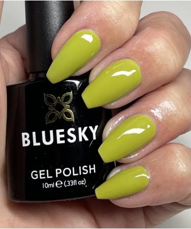 Bluesky Gel Nail Polish OLIVE GREEN BE REAL SUMMER 2023 SS2313 UV LED Soak Off 10ml (Requires Curing Under UV LED Lamp) From The Speak Your Truth In Summer Collection  - Buy Online on GoSupps.com
