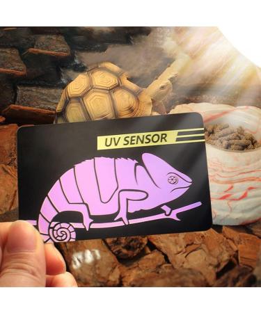 Dongker UV Test Card - 2/4 Pack Reptile UVB Sensor Portable & 500x Reusable for Accurate Reptile Testing - Buy Online on GoSupps.com