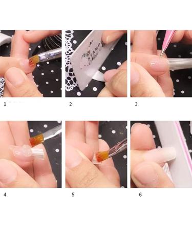 100Pcs Professional Fiberglass Nail Extension Kit - Nail Art Accessories for DIY & Salon Use - Buy Online on GoSupps.com