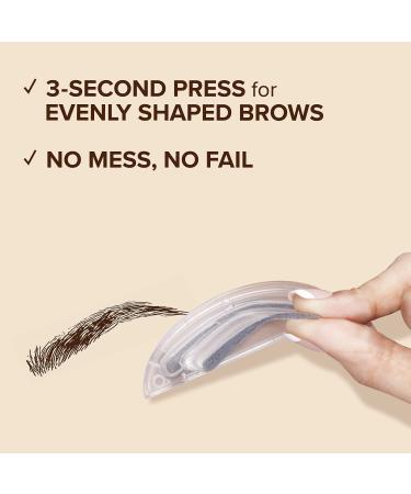i ENVY BY KISS Brow Stamp Dark Brown KPBS01 - Perfect Eyebrow Solution - Buy Online on GoSupps.com