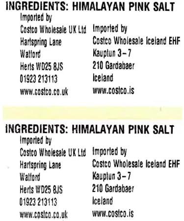 RKBROTHERS Kirkland Signature Ground Himalayan Pink Salt 2.27kg (Pack of 2) - Buy Online on GoSupps.com