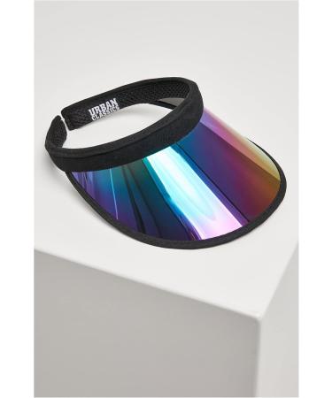 Urban Classics Unisex Peaked Cap - One Size Multicoloured (Black/Multicolour 00466) | International Shipping Available - Buy Online on GoSupps.com
