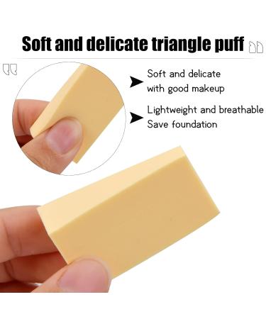Vesaneae 48-Piece Washable Makeup Sponge Set - Triangle Wedge for Powder Cream & Liquid - Ideal Cosmetics Sponges for Flawless Application - Buy Online on GoSupps.com