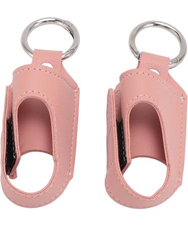 Asthma Inhaler Holder Storage PU Leather Portable Asthma Inhaler Carry Holder Outdoor Protection (Pink) - Buy Online on GoSupps.com